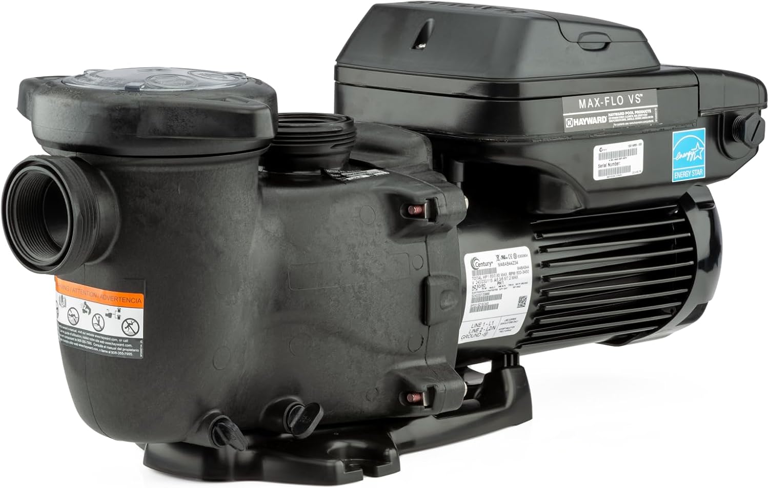 Hayward - Max-Flo VS Variable Speed 1.65 THP Pool Pump, 230v - Image 8