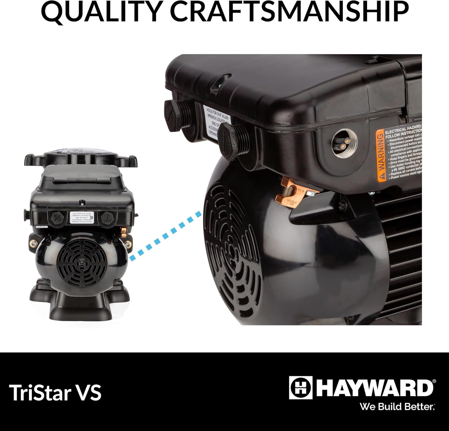 Hayward - TriStar Variable Speed 1.85 THP Pool Pump, 115/230v - Image 3