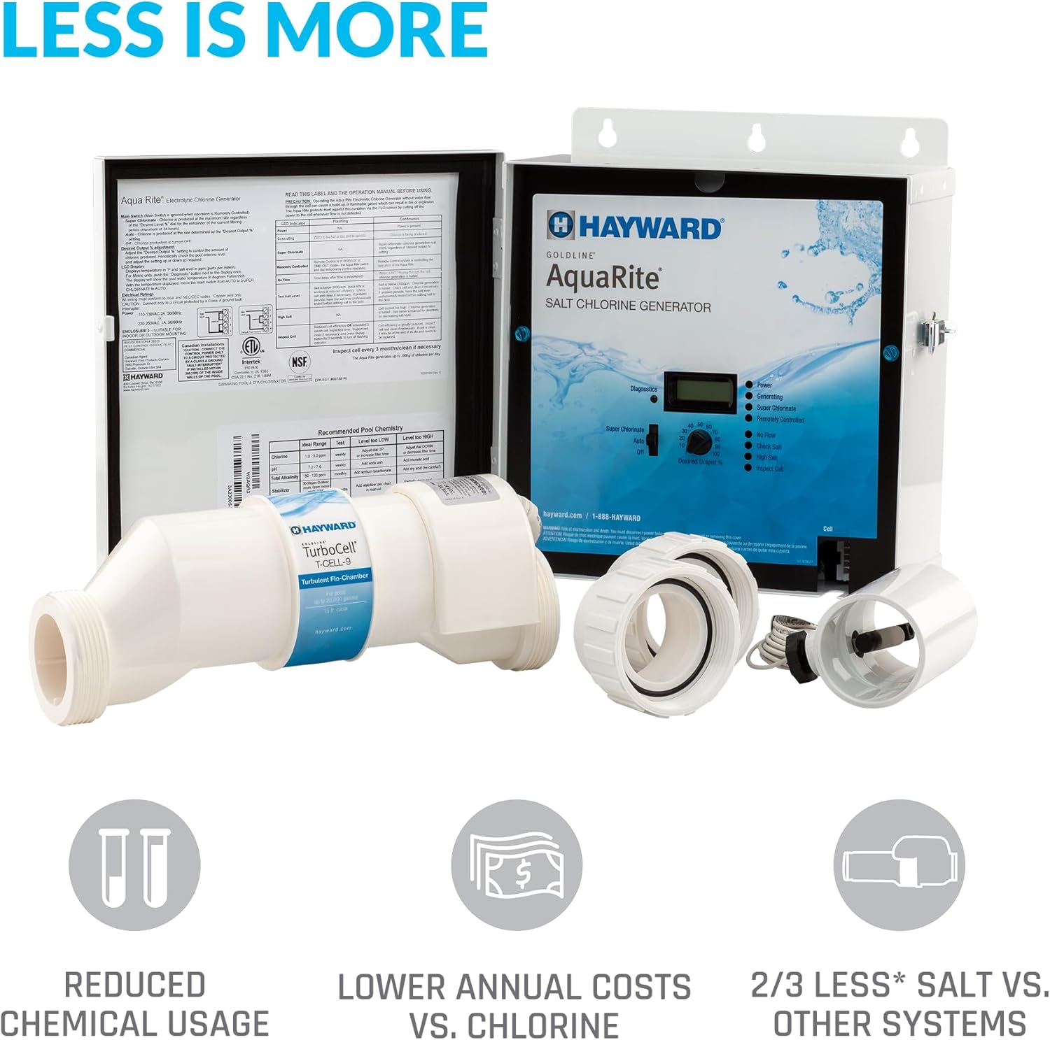 Hayward - AquaRite Complete Salt System for Pools up to 25,000 Gallons - Image 6