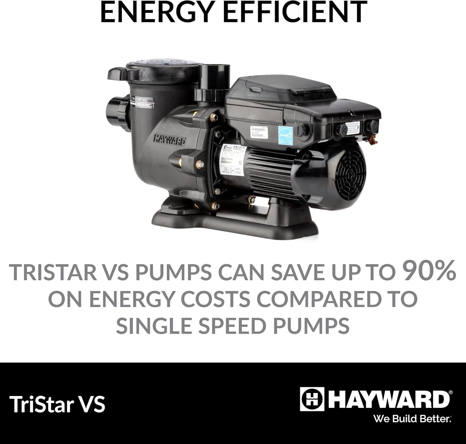 Hayward - TriStar Variable Speed 1.85 THP Pool Pump, 115/230v - Image 6