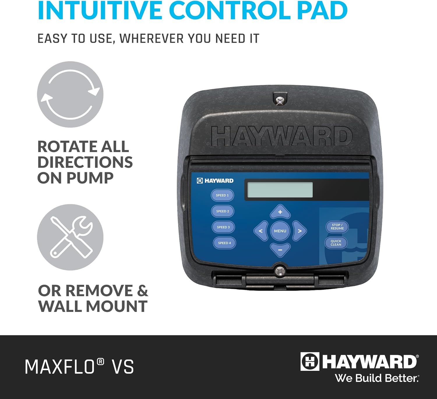 Hayward - Max-Flo VS Variable Speed 1.65 THP Pool Pump, 230v - Image 4